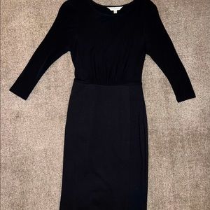 NWOT LK Bennett Size 4 Black formal long sleeve dress